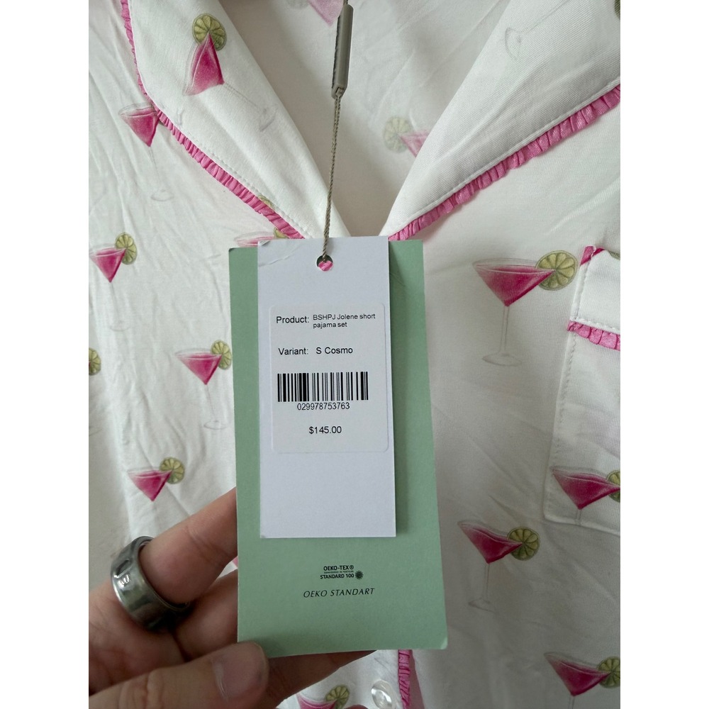 Aspen Dream Jolene Short Printed Pajama Set – Cosmo – Size Small – NWT - Picture 4 of 7